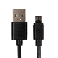 Кабель OXION, microUSB - USB, 1 м, черный