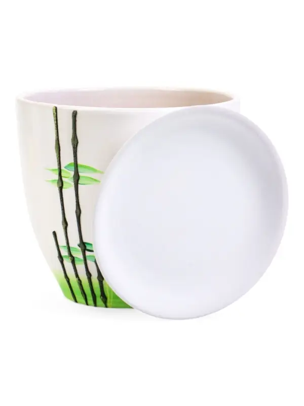 Набор горшков цветочный поддоном 4 шт 0,4 / 1 / 2,5 / 5 л керамика, Азия Набор горшков цветочный поддоном 4 шт 0,4 / 1 / 2,5 / 5 л керамика, Азия