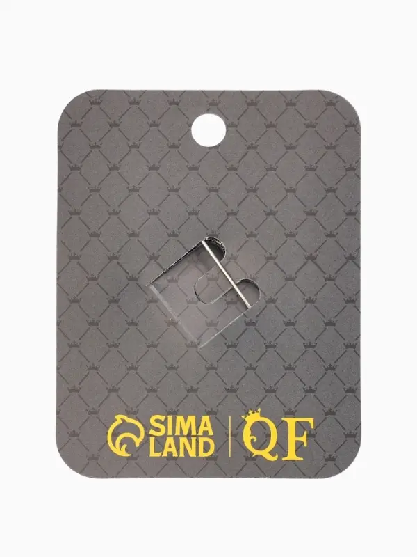 Брошь &laquo;Шляпка&raquo;, цвет серебро