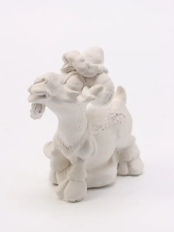 Фигурка декоративная &laquo;Козел в колпаке&raquo;, неокрашенный, 10&times;10&times;5 см, белая