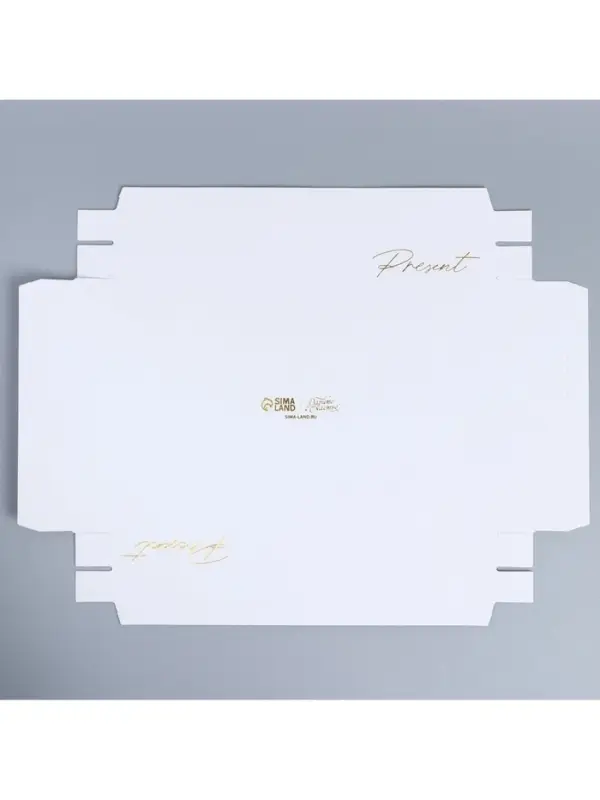 Коробка кондитерская для муссовых пирожных &laquo;Present&raquo;, 27&times;17.8&times;6.5 см