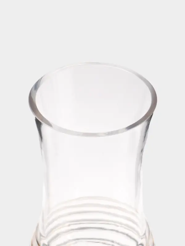 Ваза &laquo;Сигрид&raquo;, 25&times;10.5 см, стекло, прозрачно-золотая