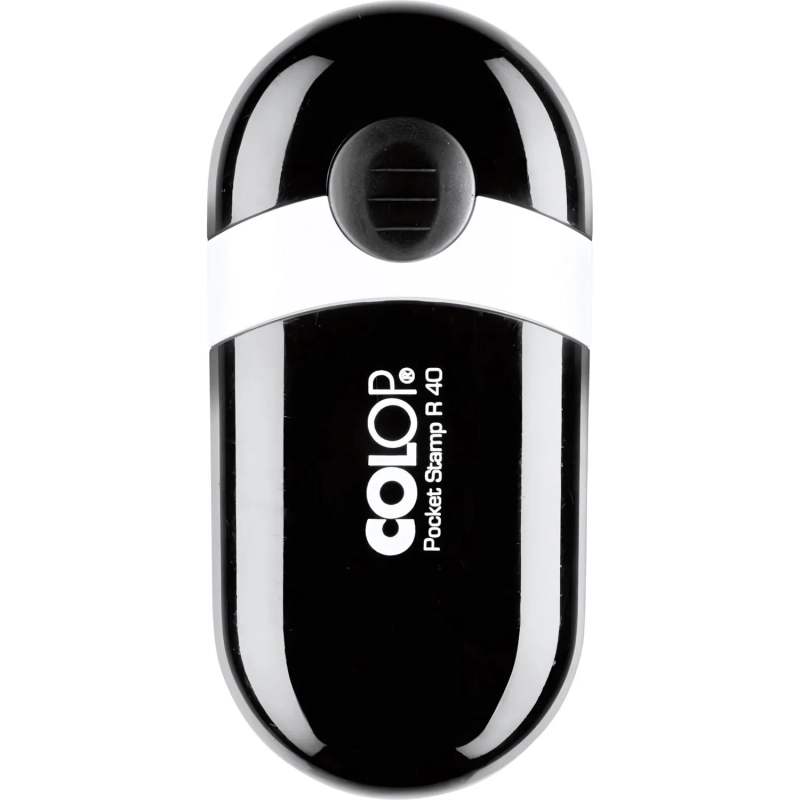 Оснастка для печати кругл. карман. Pocket Stamp R40 черный Colop