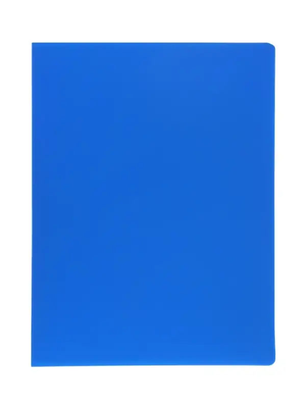 Папка с 20 вкладышами А5, 500 мкм, Calligrata, текстура &laquo;песок&raquo;, синяя