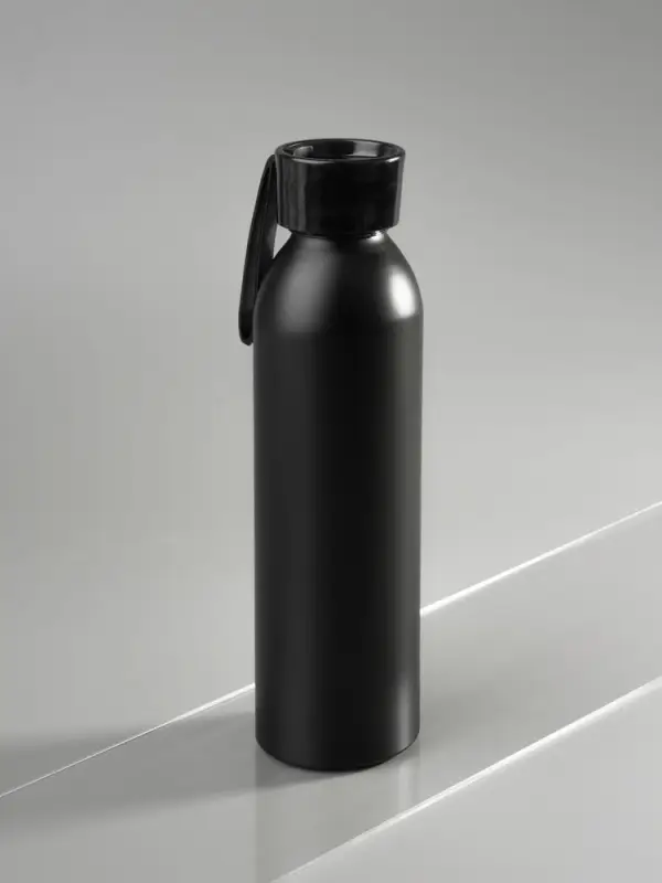 Бутылка для воды Brooke, матовая черная Бутылка для воды Brooke, матовая черная