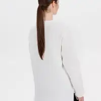 Лонгслив унисекс Siluetti Fuori, молочно-белый, размер L/XL