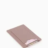 Обложка для автодокументов, СТС и права, 9&times;0.3&times;12.5 см, розовая