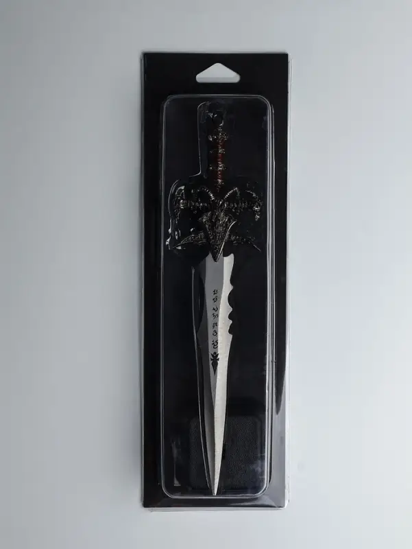 Макет оружия &laquo;Сувенирный меч на подставке. Остриё&raquo;, подарочный набор, 8.5&times;3.5&times;27 см