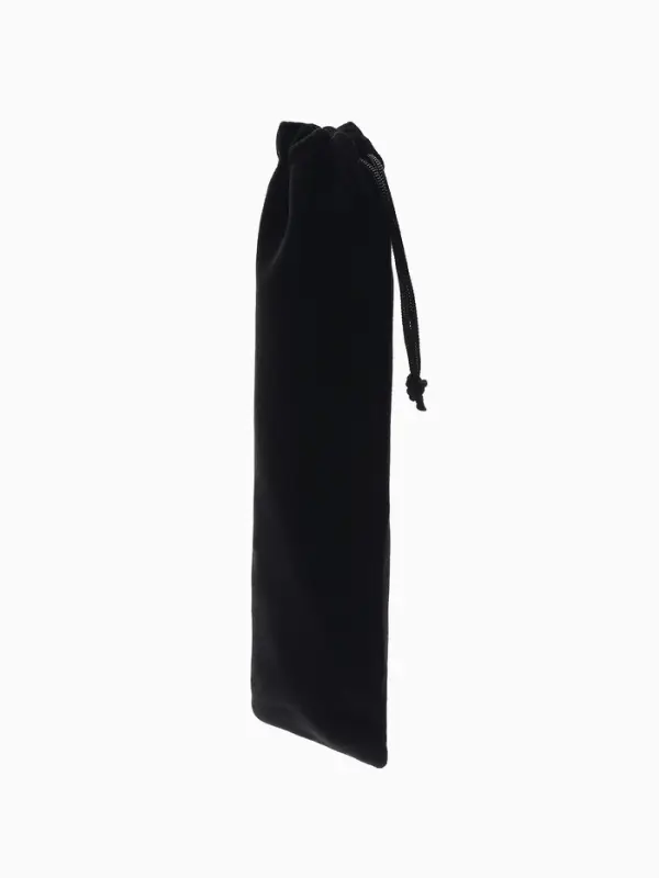 Мешочек подарочный, 6×18 см, чёрный Мешочек подарочный, 6×18 см, чёрный