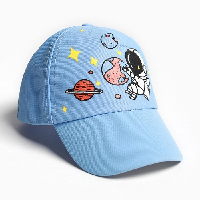 Кепка детская MINAKU Кепка детская MINAKU "Космонавт" голубой, р-р 48-50