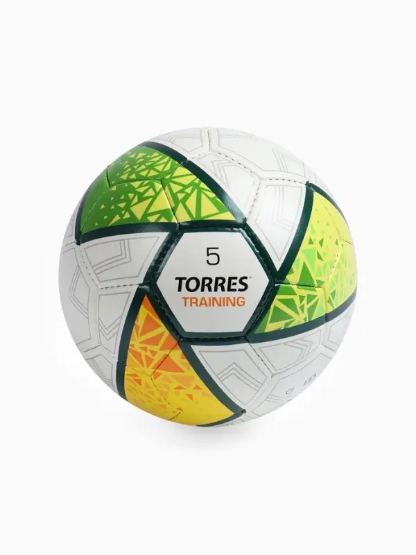 Футбольный мяч TORRES Training, F323955, ручная сшивка, 32 панели, р. 5, PU