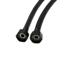 Подводка гибкая для смесителя ZEIN engr, нейлон, 1/2", М10, 80 см, набор 2 шт., черная Подводка гибкая для смесителя ZEIN engr, нейлон, 1/2", М10, 80 см, набор 2 шт., черная