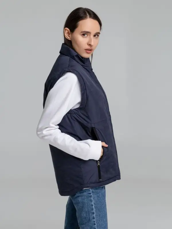 Жилет светоотражающий Lattvind темно-синий, размер XS Жилет светоотражающий Lattvind темно-синий, размер XS