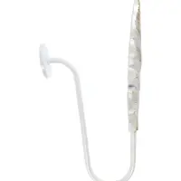 Крючок для штор CAPPIO KS041, цвет белый с золотом, набор 2 шт Крючок для штор CAPPIO KS041, цвет белый с золотом, набор 2 шт