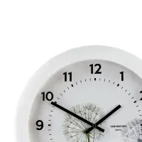 Часы настенные интерьерные &laquo;Одуванчик&raquo;, d=29 см, бесшумные, белые
