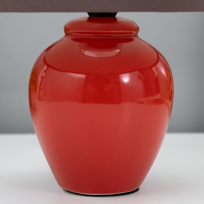 Настольная лампа  Настольная лампа "Граффити" Е14 15Вт красный RISALUX