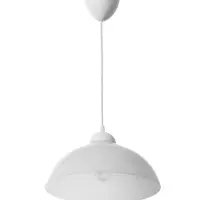 Светильник подвесной &laquo;Хоста&raquo;, 1&times;15 Вт, Е27, 29&times;29&times;13(74) см, белый
