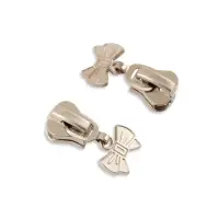 Бегунок для молнии &laquo;Трактор&raquo;, №8, &laquo;Бант&raquo;, 10 шт., цвет никель