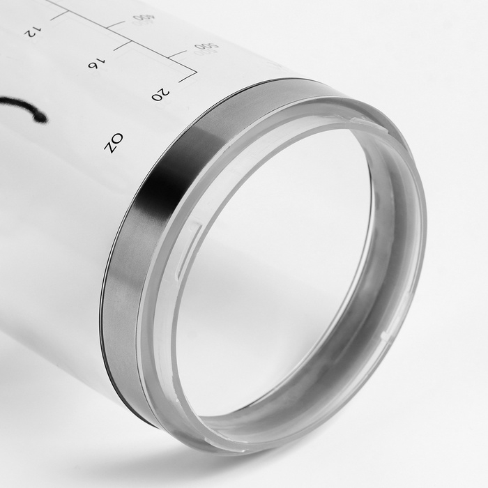 Шейкер спортивный для коктейлей и протеина, электрический, 600 мл, 23 х 8.5 х 6 см, 800 мАч 107894 Шейкер спортивный для коктейлей и протеина, электрический, 600 мл, 23 х 8.5 х 6 см, 800 мАч 107894