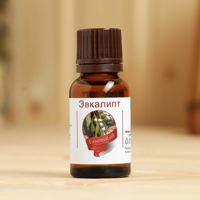 Эфирное масло  Эфирное масло "Эвкалипт", флакон- капельница, аннотация, 15 мл, дезинфицирующее