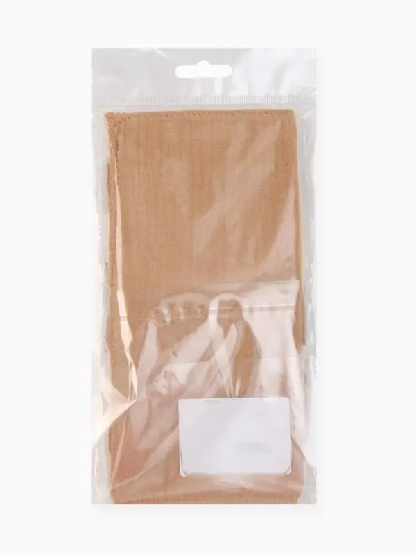 Платки носовые детские &laquo;Крошка Я. Сливочное масло&raquo;, 20&times;20 см - 6 шт., муслин, 100 % хлопок, бежевые