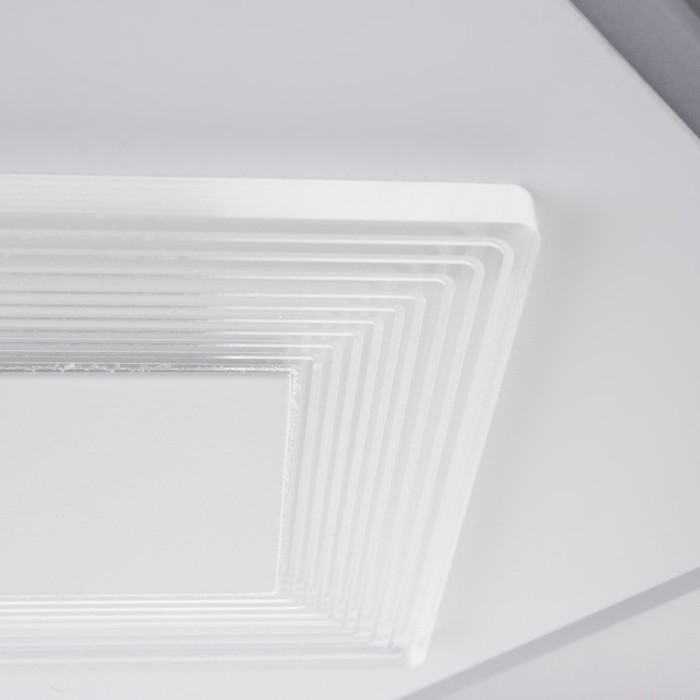 Светильник с ПДУ 1887/1 LED 89Вт диммер белый 46х46х7 см BayerLux