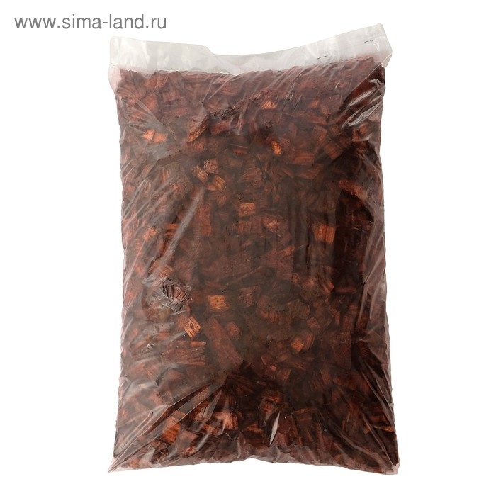 Щепа декоративная, коричневая 20л.