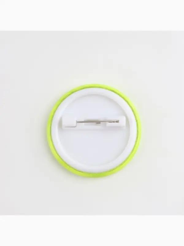 Светоотражающий значок &laquo;Пешеходный переход&raquo;, d=3 см, жёлтый