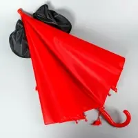 Зонт детский &laquo;Микки Маус&raquo; с ушками, 8 спиц, d=70 см