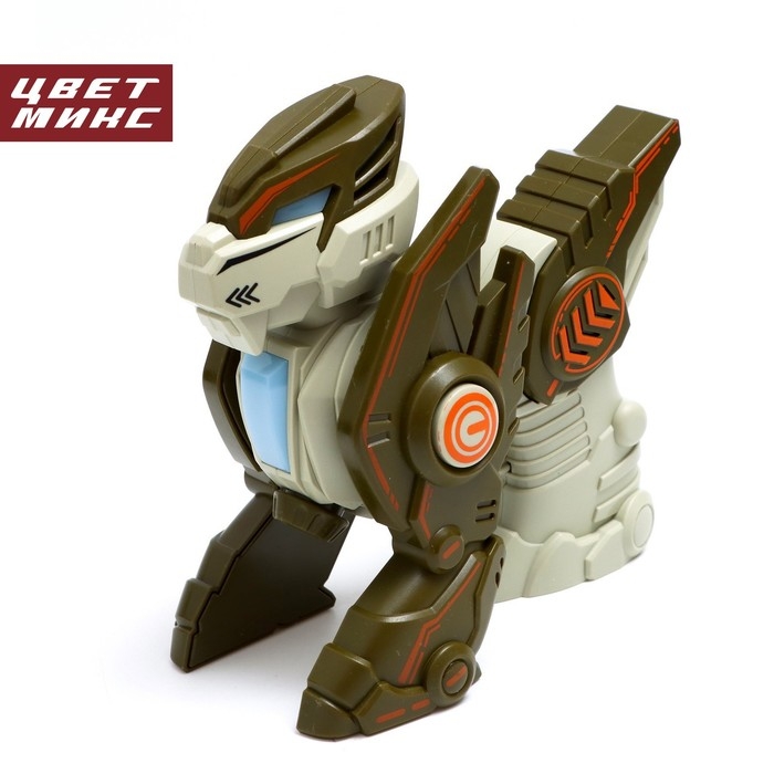 Бластер «Механический тигр», трансформируется, световые и звуковые эффекты