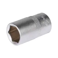 Головка торцевая 1/2"DR шестигранная 15мм, L=38мм пласт.подвес
