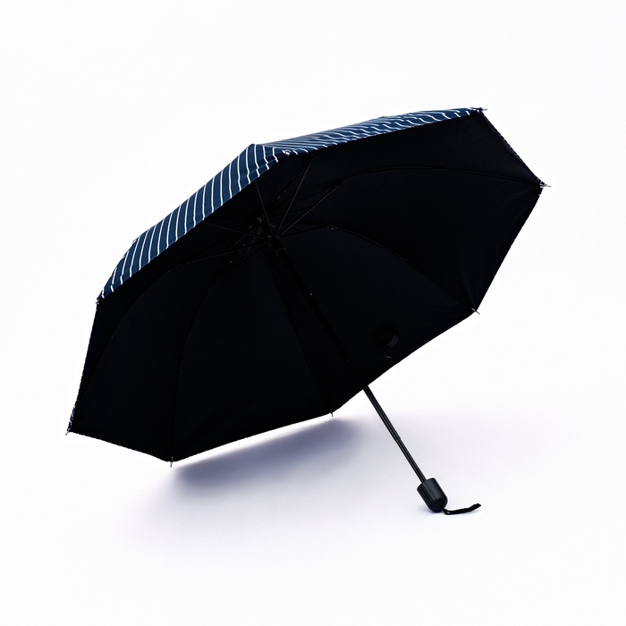 Зонт механический «Полосы», эпонж, 4 сложения, 8 спиц, R = 50/57 см, D = 114 см, цвет МИКС Зонт механический «Полосы», эпонж, 4 сложения, 8 спиц, R = 50/57 см, D = 114 см, цвет МИКС