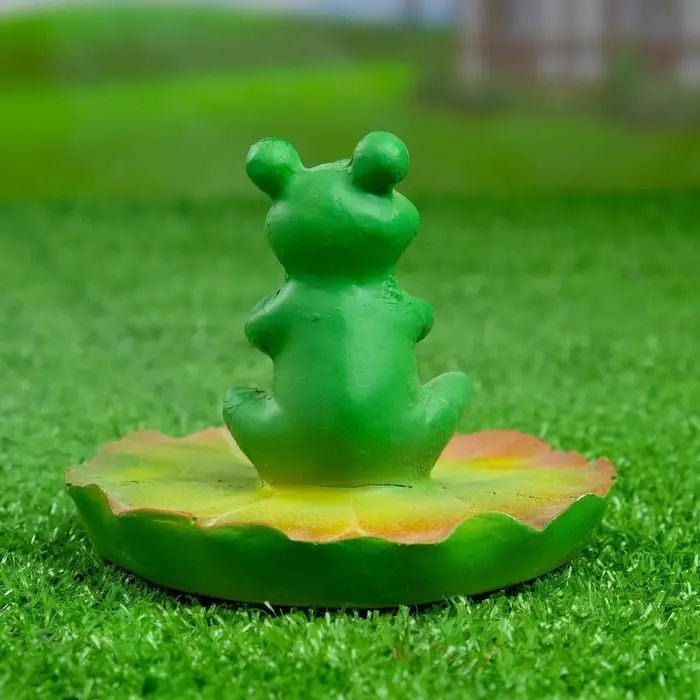 Садовая фигура &laquo;Лягушка хлопает&raquo;, 12.5&times;12.5&times;9.5 см