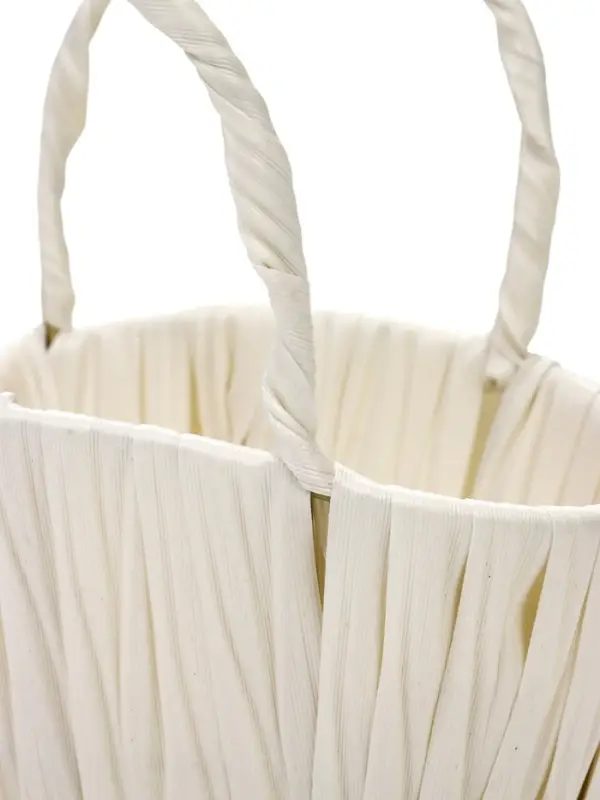 Корзина пластик 16 х 19 х 10 см, ручка__ белый