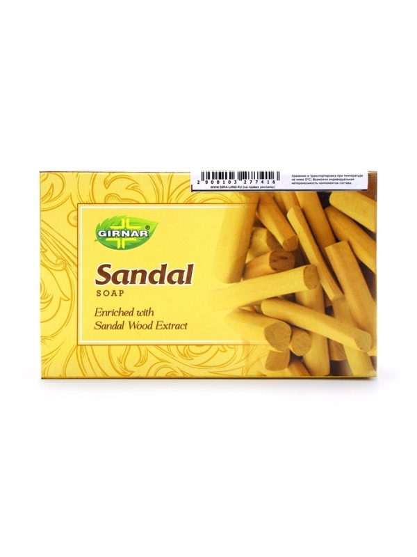 Туалетное мыло  Сандаловое, 100 г
