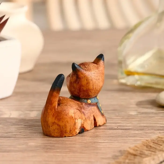 Сувенир дерево  Сувенир дерево "Кошечка" 5х5х2,5 см