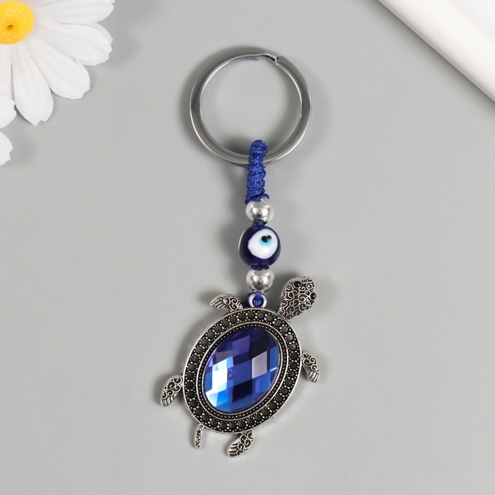 Брелок от сглаза металл Брелок от сглаза металл "Черепаха" 3,5х5,5 см