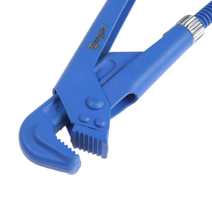 Ключ трубный рычажный ТУНДРА, плоский зажим 90°, раскрытие до 35 мм, №1, 1 Ключ трубный рычажный ТУНДРА, плоский зажим 90°, раскрытие до 35 мм, №1, 1"