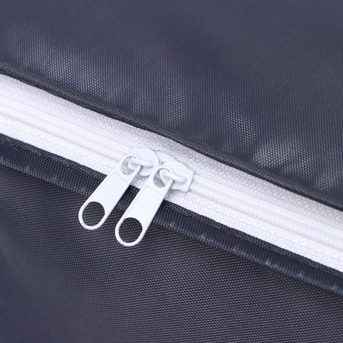 Кофр для хранения вещей LaDо́m, 45×30×20 см, цвет графитовый Кофр для хранения вещей LaDо́m, 45×30×20 см, цвет графитовый