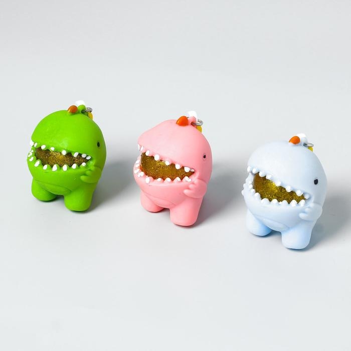 Мялка «Зубастик», на брелоке, цвета МИКС Мялка «Зубастик», на брелоке, цвета МИКС