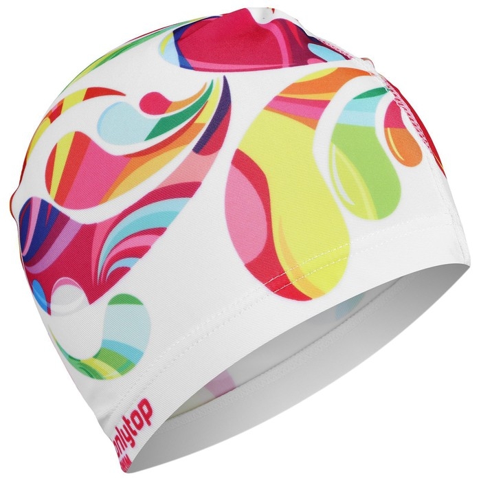 Шапочка для плавания взрослая ONLYTOP Swim Modern, тканевая, обхват 54-60 см Шапочка для плавания взрослая ONLYTOP Swim Modern, тканевая, обхват 54-60 см