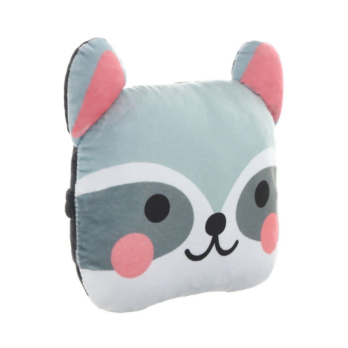 Подушка на подголовник МАТЕХ CUTIE LINE, 30 х 25 х 10 см, серый, белый Подушка на подголовник МАТЕХ CUTIE LINE, 30 х 25 х 10 см, серый, белый