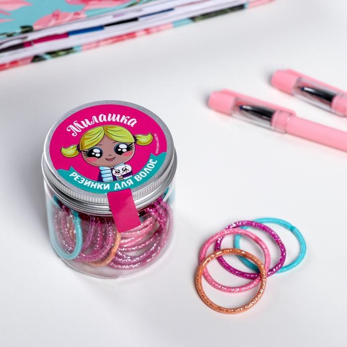 Резинки для волос «Клэр», микс, 30 шт Резинки для волос «Клэр», микс, 30 шт