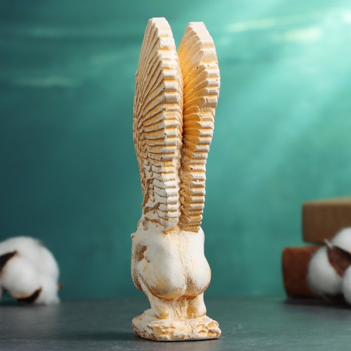 Фигура  Фигура "Девушка Ангел" 15х8х6см, позолота