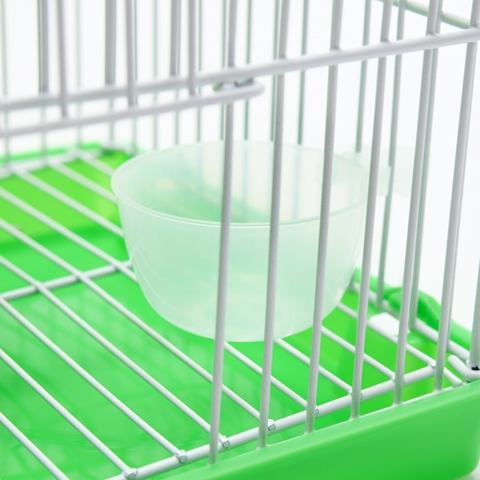 Клетка для грызунов укомплектованная RT-2q, 22 х 16 х 20 см, зелёная Клетка для грызунов укомплектованная RT-2q, 22 х 16 х 20 см, зелёная