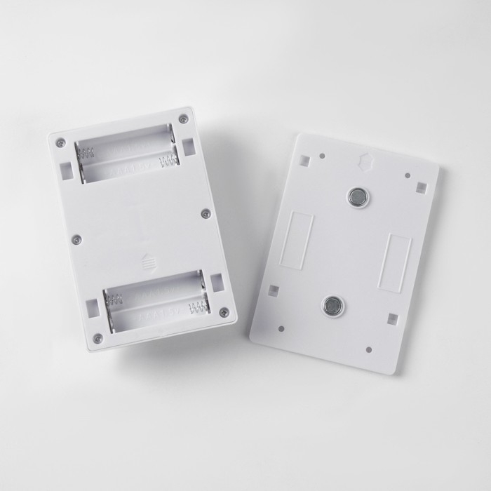 Фонарь-светильник  Фонарь-светильник "Мастер К", 220 лм, COB, 4 ААА, магнит, клейкая основа, 11.2 х 7.5 х 3 см