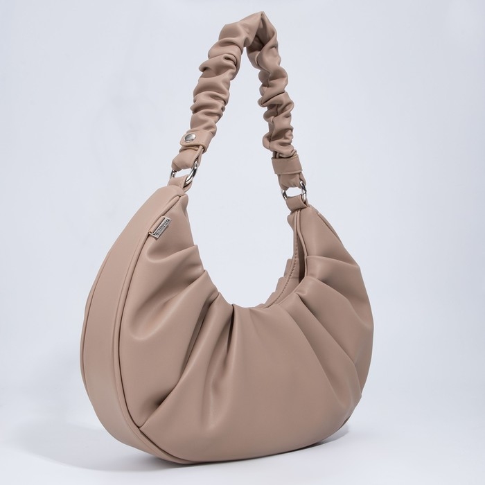 Сумка-багет El Masta на магните, цвет бежевый Сумка-багет El Masta на магните, цвет бежевый