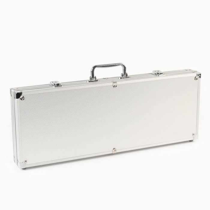 Покер в металлическом кейсе (2 колоды, фишки 500 шт б/номомин.,5 кубиков), 20.5 х 56 см Покер в металлическом кейсе (2 колоды, фишки 500 шт б/номомин.,5 кубиков), 20.5 х 56 см