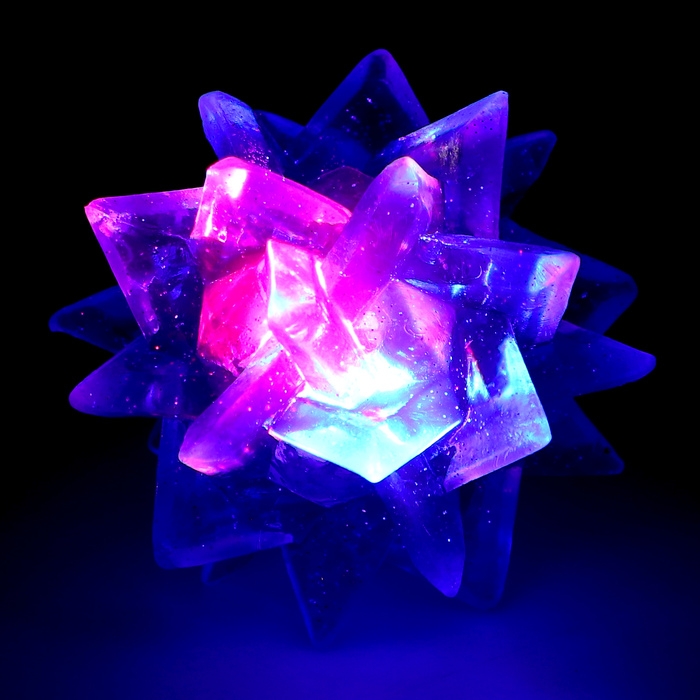 Мяч световой «Кристал», цвета МИКС Мяч световой «Кристал», цвета МИКС