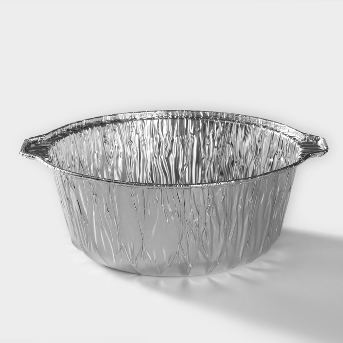 Казан форма для запекания (кастрюля с крышкой) из фольги, 5 л Казан форма для запекания (кастрюля с крышкой) из фольги, 5 л